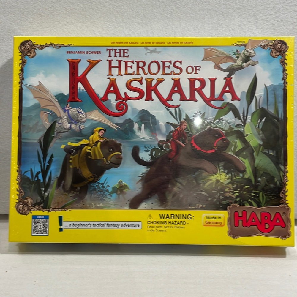 HABA The Heroes Of Kaskaria Board Game Made in Germany